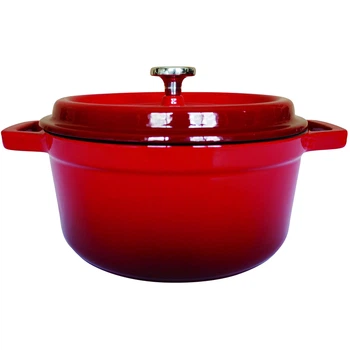 Каструля Ringel Essen червона чавунна 3.8 л (RG-2300-24)