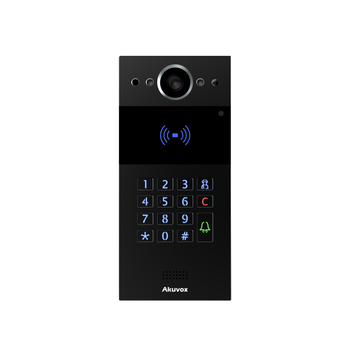 IP-панель виклику 2 Мп Akuvox R20K Black (266236)