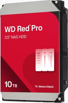 Dysk twardy Western Digital Red Pro 10TB 7200rpm 512MB 3.5" SATAIII (WD103KFBX)