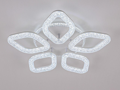 Светодиодная люстра SVLIGHT LED 23516-5H 132W с пультом
