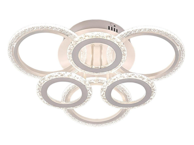 Светодиодная люстра SVLIGHT LED 22025-3+3 132W с пультом