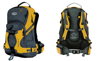 Спортивный рюкзак с креплением для сноуборда Terra Incognita, 30L, жёлтый