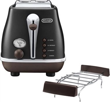 Тостер DELONGHI Icona Vintage CTOV2103.BK