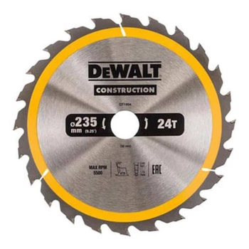 Диск пильный DeWALT CONSTRUCTION 235×30 мм (DT1954) — инструмент для настольных и ручных пил