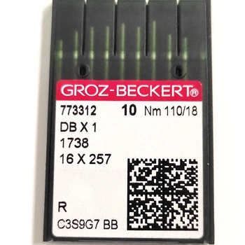 Иглы для промышленных швейных машин Groz-Beckert DBx1, R, №100 (6767)