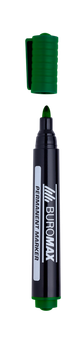 Маркер водостійкий BUROMAX BM.8700-04 JOBMAX 2-4 мм зелений (6219)