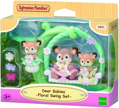 Набір Sylvanian Families Deer Babies Floral Swing Set (SLV5801)