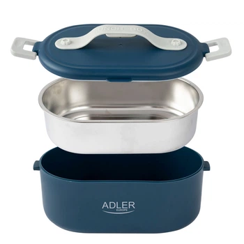 Контейнер ланч-бокс с подогревом Adler AD 4505 blue