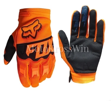 Мото перчатки FOX DIRTPAW Race Fluor Orange (оранжеві) р.M на мотоцикл та велосипед