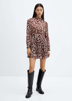 Платье женское MANGO 57037729 Марсала S KL0442- S