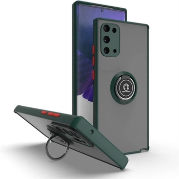 Чохол Fiji Colorframe для Samsung Galaxy Note 20 (N980) матовий бампер з кільцем підставкою Green