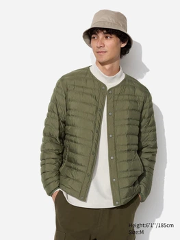 Куртка демисезонная мужская Uniqlo 768619901 M Зеленая (1159825316)