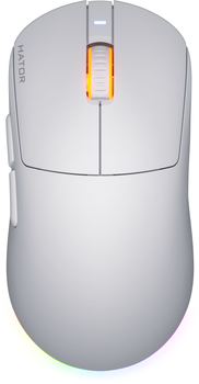 Мышь HATOR Quasar 3 Wireless White (HTM731)