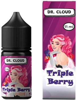 Ароматизатор жидкий пищевой DR.CLOUD 11 мл Triple Berry (Тройная Ягода) (2000075394224)