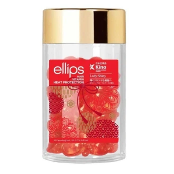 Вітаміні для волосся М'якість сакурі Ellips Hair Vitamin Heat Protection 50х1ml