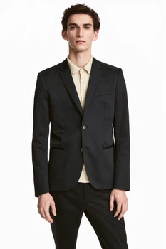Піджак H&M чорний XAZ108264IERM 56