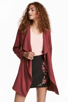 Жакет H&M Divided бордовий XAZ181079HDUU 34