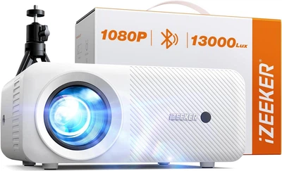 Портативный проектор iZEEKER IPL320 / Full HD / 13000 Лм / Bluetooth/ iOS / Android / планшет / PC / TV Stick