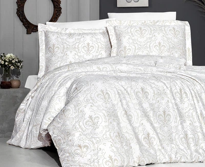 Постельное белье First Choice Cotton Satin 160х220 Delmor Cream