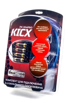 Набор для подключения усилителя Kicx PK-204PRO