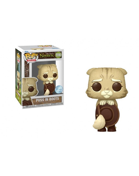 Фігурка Funko Pop Шрек Кіт у чоботях Shrek Puss in Boots Brown 10 см (015BEA3E105C)