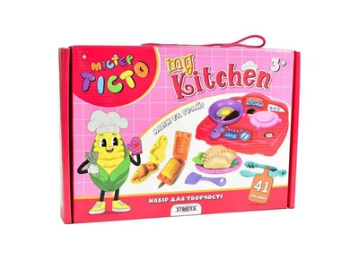 Набір для творчості STRATEG Містер тісто My Kitchen українською мовою 41025