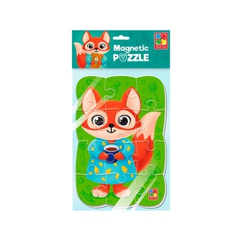 М'які пазли Vladi Toys А5 Малюк зможе "Лисиця" розвиваючі VT3205-92