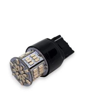 Светодиодная лампа 7440 T20 WY21W 54SMD 3014 12V Жёлтый свет (74513)