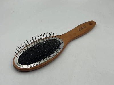 Щетка массажная для волос деревянная Beauty LUXURY HB-03-24