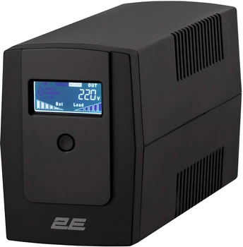 ИБП 2E DD850 850VA/480W LCD USB 2xSchuko (2E-DD850)