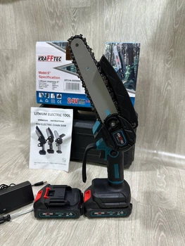 Акумуляторна мініпила Krafftec 48V model: 6 (шина 15 см)