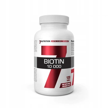 Біотин 7 Nutrition Biotin 10000 mcg, 120tabl