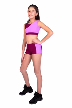 Костюм для танців Dance&Sport N331BC/N300BC біфлекс L/122-128 Бордо