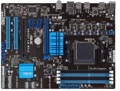 Материнська плата ASUS M5A97 LE R2.0 Socket AM3+ DDR3 OEM Refurbished