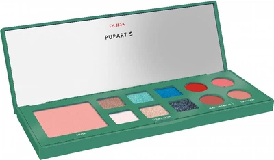 Набір для макіяжу Pupa Beauty Kit Pupart S Зелений 11.4 г 004 (8011607396153)