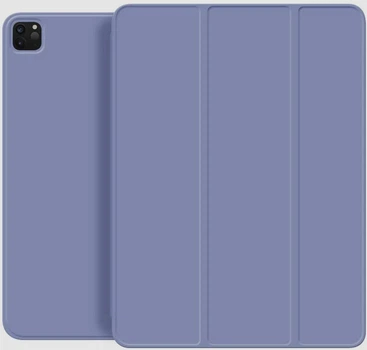 Магнитный чехол-книжка BBM1 Magnetic Case для iPad Pro 11" 2024 (M4)/2025 (M5) Серо-фиолетовый