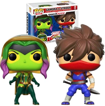 Набор фигурок Funko Pop&nbsp;Гамора против Страйдера Games Marvel vs. Capcom GAMORA vs. STRIDER 10см M GS2 pack