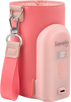 Підігрівач пляшок Lionelo Thermup go Evo Coral pink (LOC-THERMUP GO EVO CORAL PINK)