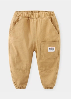 Утепленные брюки Wellkids 98 см бежевые DZ042
