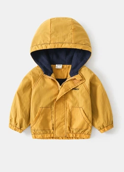 Ветровка WELLKIDS 122-128 см желтая KY546