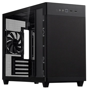 Корпус Asus Prime AP201 Black Tempered Glass без Б/П (90DC00G0-B39010)