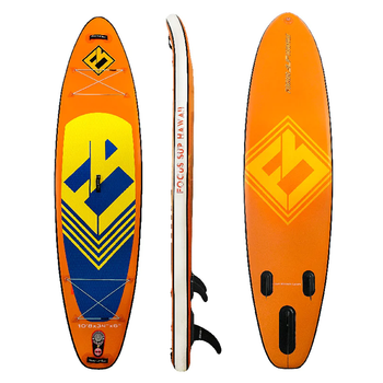 Сапборд Focus SUP Hawaii OBY 10'8" x 34" x 6" - надувная доска для САП серфинга, sup board