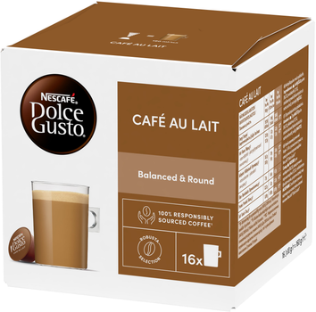 Набор Кофе в капсулах NESCAFE Dolce Gusto Cafe Au Lait 3 упаковки х 16 шт (7613033174674) 