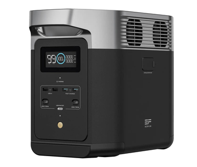 Зарядная станция EcoFlow DELTA 2 CN + перехідники / 1800 Вт / 1024 Вт⋅ч / LiFePO4