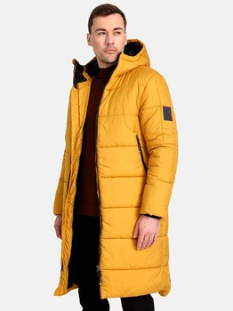Куртка зимова довга чоловіча Huppa Harto 12718030-30092 XS Золотисто-коричнева (4741632202641)