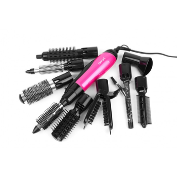 Фен щетка GEMEI 10в1 GM-4835 1000 ватт 2 скорости с температурой