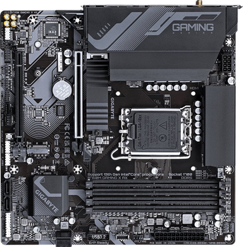 Материнська плата Gigabyte B760M GAMING X AX (s1700, Intel B760, PCI-Ex16) (B760MGAMINGXAX1.2)