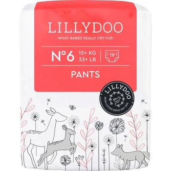 Підгузки-трусики дитячі LillyDoo розмір 6 19 шт 15+ кг (4260678844962)