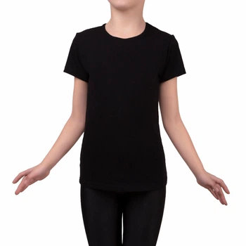Футболка Dance&Sport N400 бавовна S/110-116 Чорний