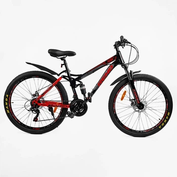 Спортивный велосипед 26 дюймов Corso "Rend" RD-19087 рама 15" Shimano 21 скорость
